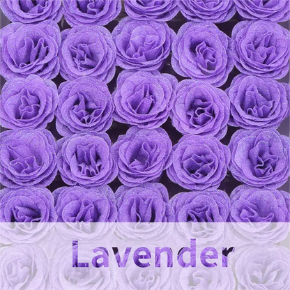 💕Glitter Rose Bouquet💕Couple Glitter Everlasting Rose Bouquet (Never Wither)